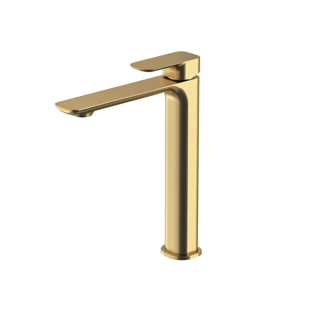Donii Ella Tora Tall Basin Mixer Tap Brushed Gold