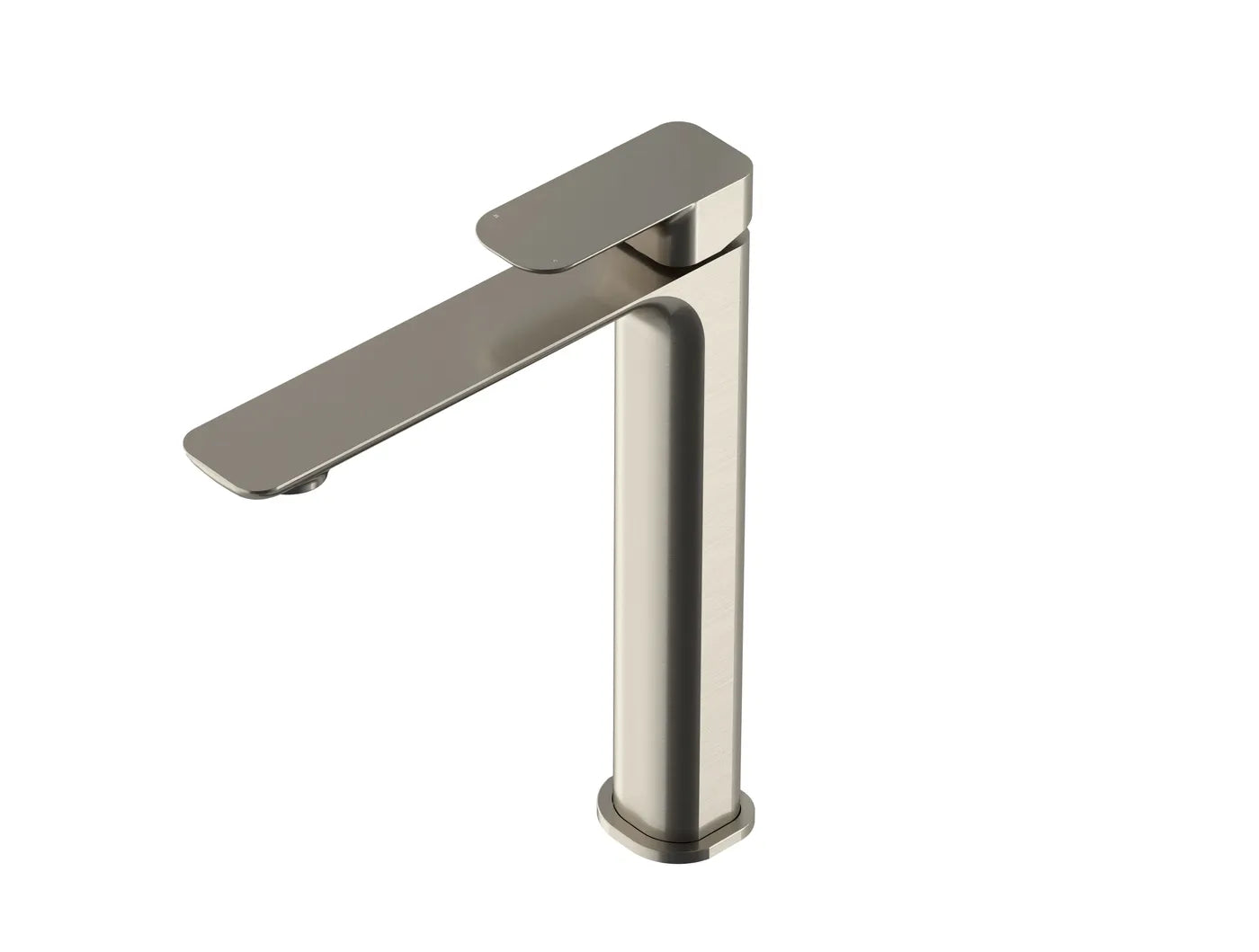 Donii Ella Tora Tall Basin Mixer Tap Brushed Nickel