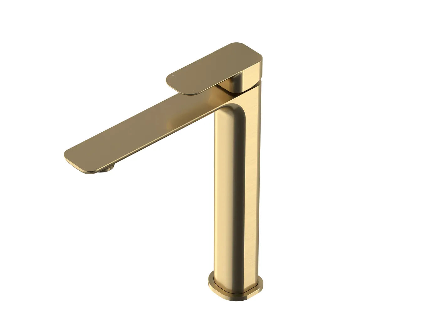 Donii Ella Tora Tall Basin Mixer Tap Brushed Gold