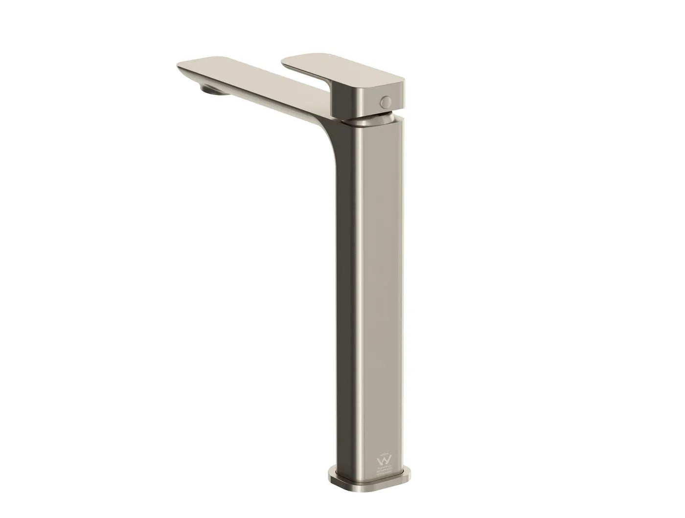 Donii Ella Tora Tall Basin Mixer Tap Brushed Nickel