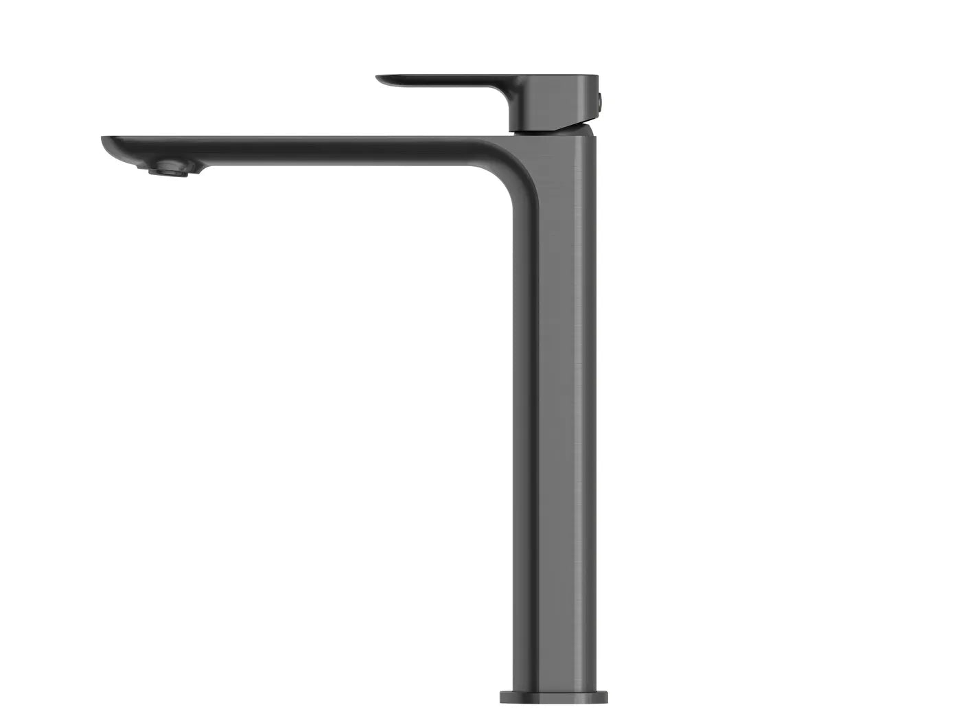 Donii Ella Tora Tall Basin Mixer Tap Gun Metal