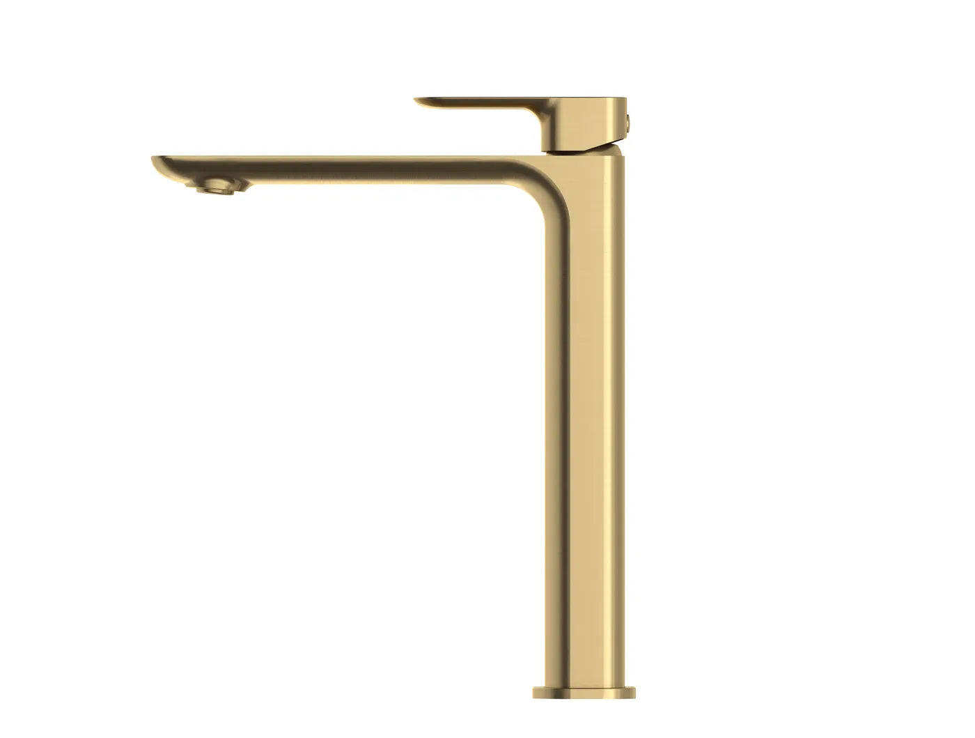 Donii Ella Tora Tall Basin Mixer Tap Brushed Gold