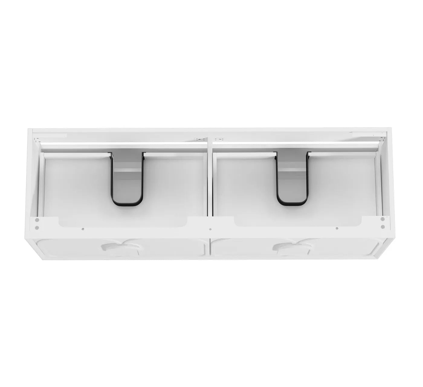 Otti Laguna Mark II Matte White Wall Hung Vanity 1500mm