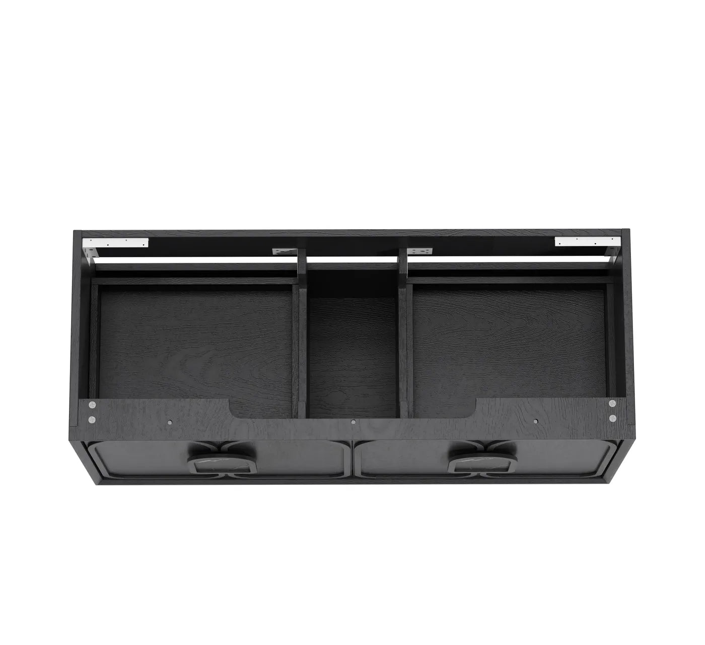 Otti Laguna Mark II Black Oak Wall Hung Vanity 1200mm