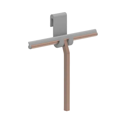 Gray and beige squeegee