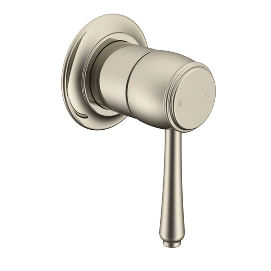 old look brushed nickel bathroom mixer tap