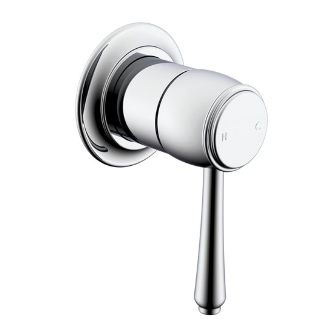 Chrome traditional bathroom tapware