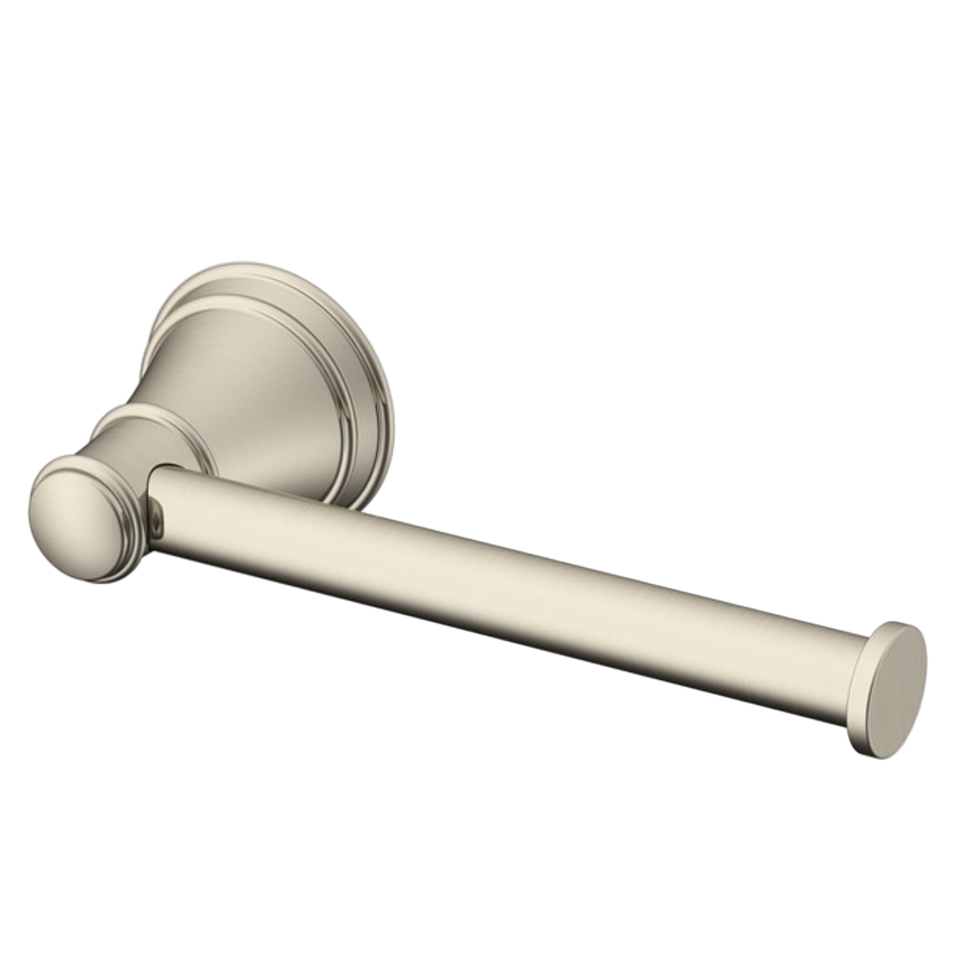 antique brushed nickel toilet roll paper holder