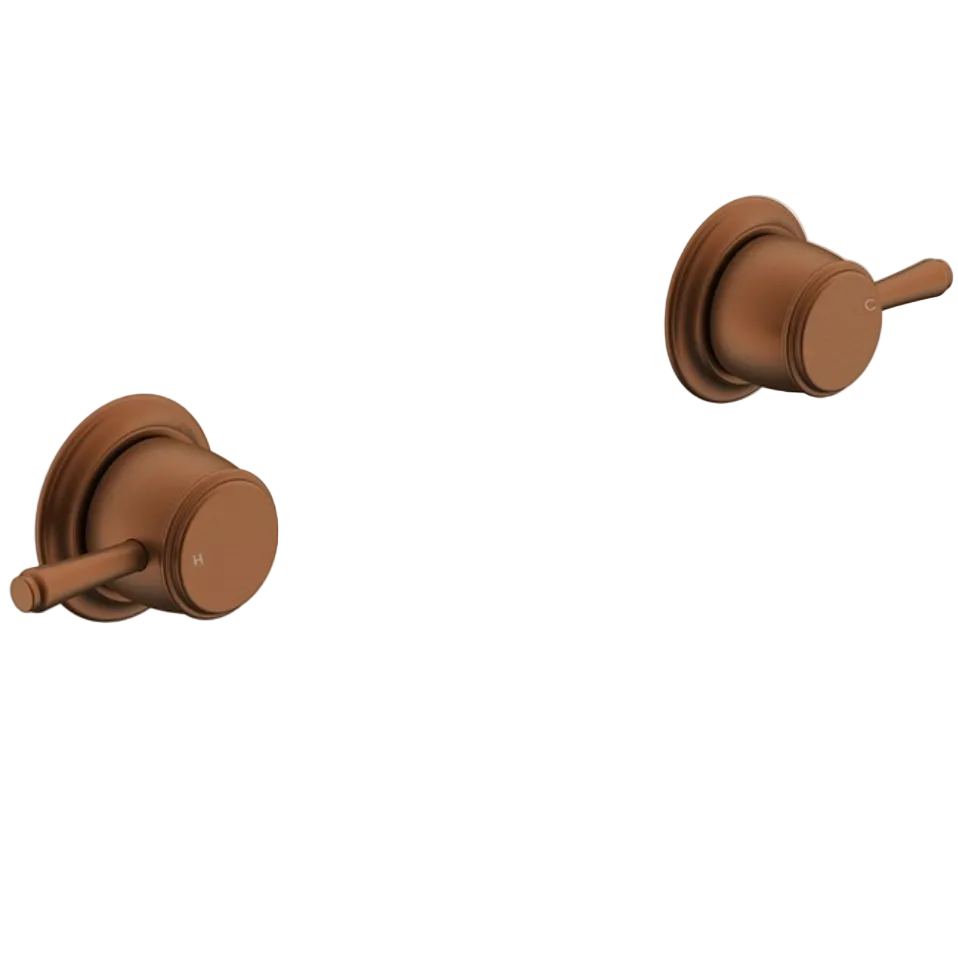 brushed copper wall top assemblies part off the heritage ADP eternal product range