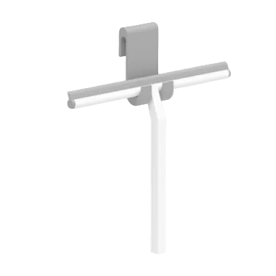 Matte white hower squeegee