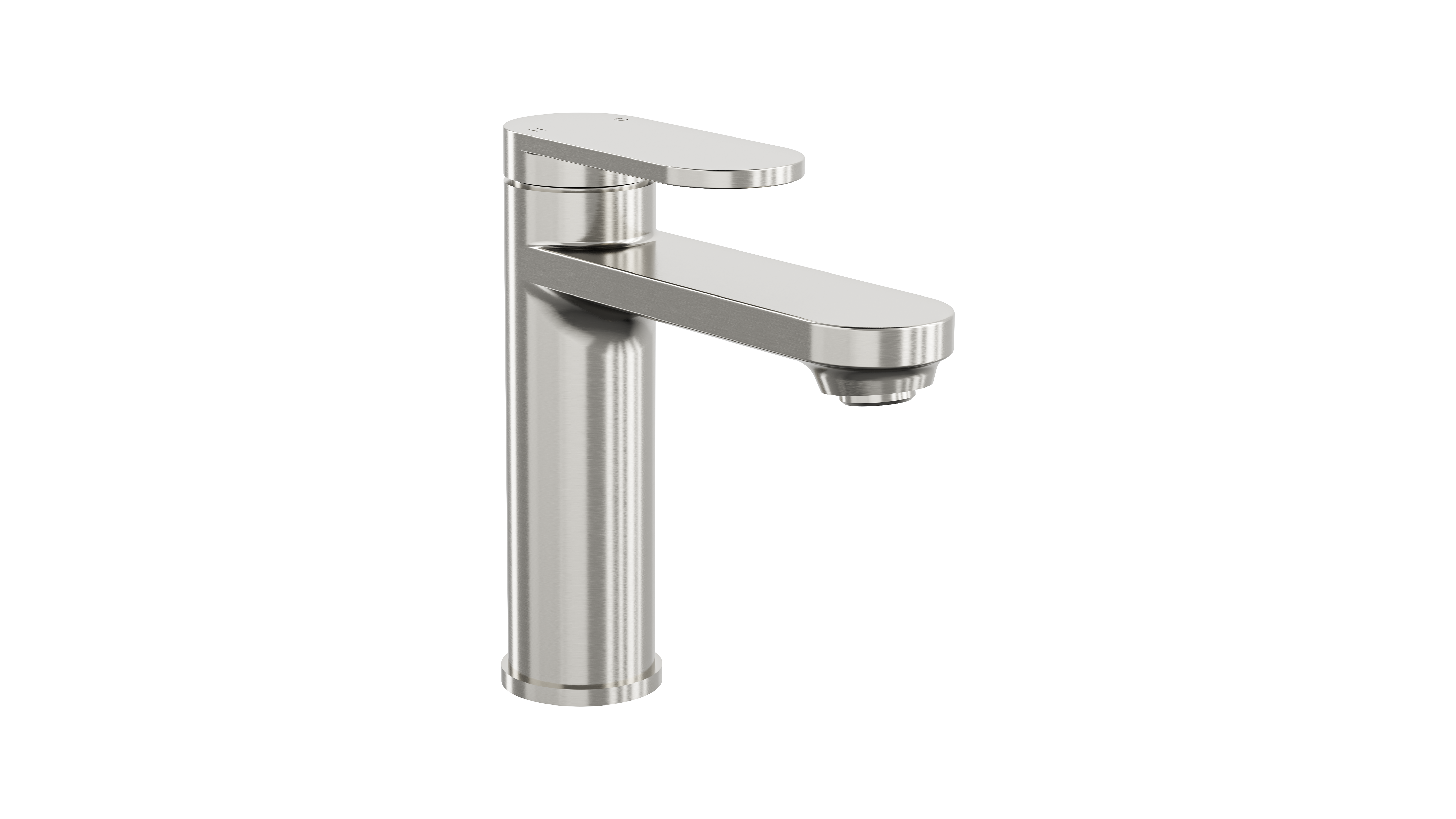 Linsol Capo Basin Mixer Brushed Nickel