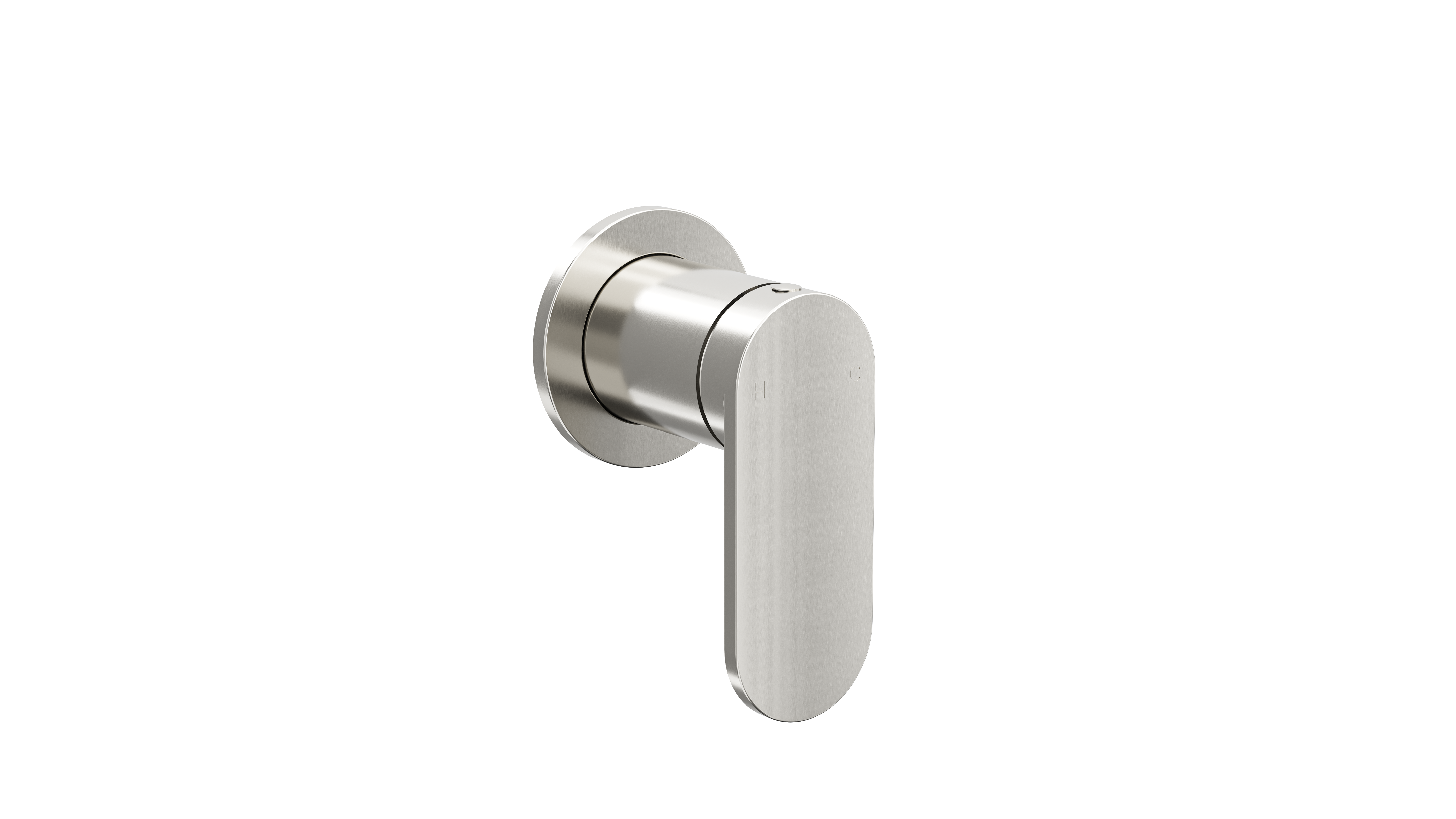 Linsol Capo Wall Mixer Tap Brushed Nickel