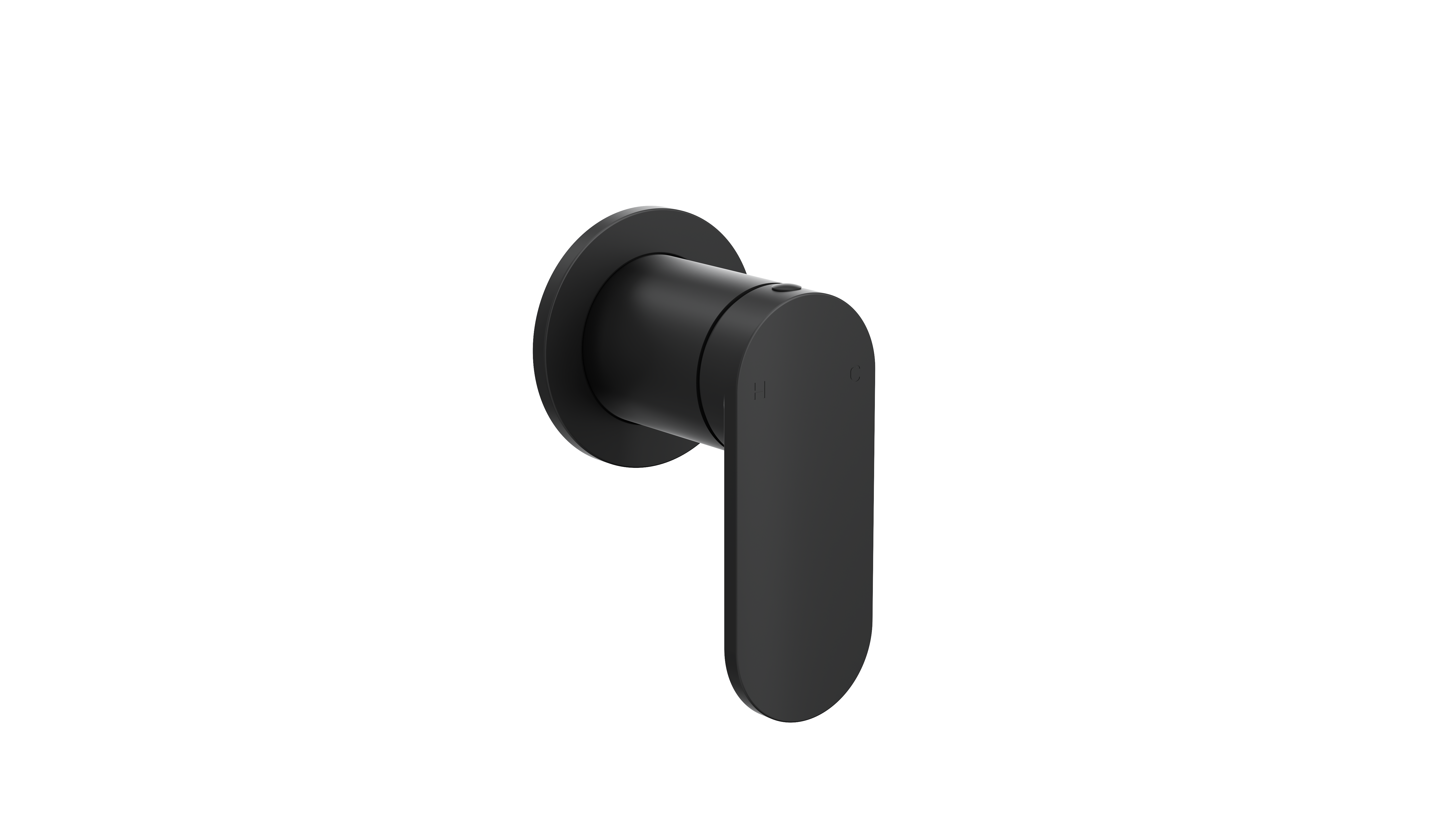 Linsol Capo Wall Mixer Tap Matte Black