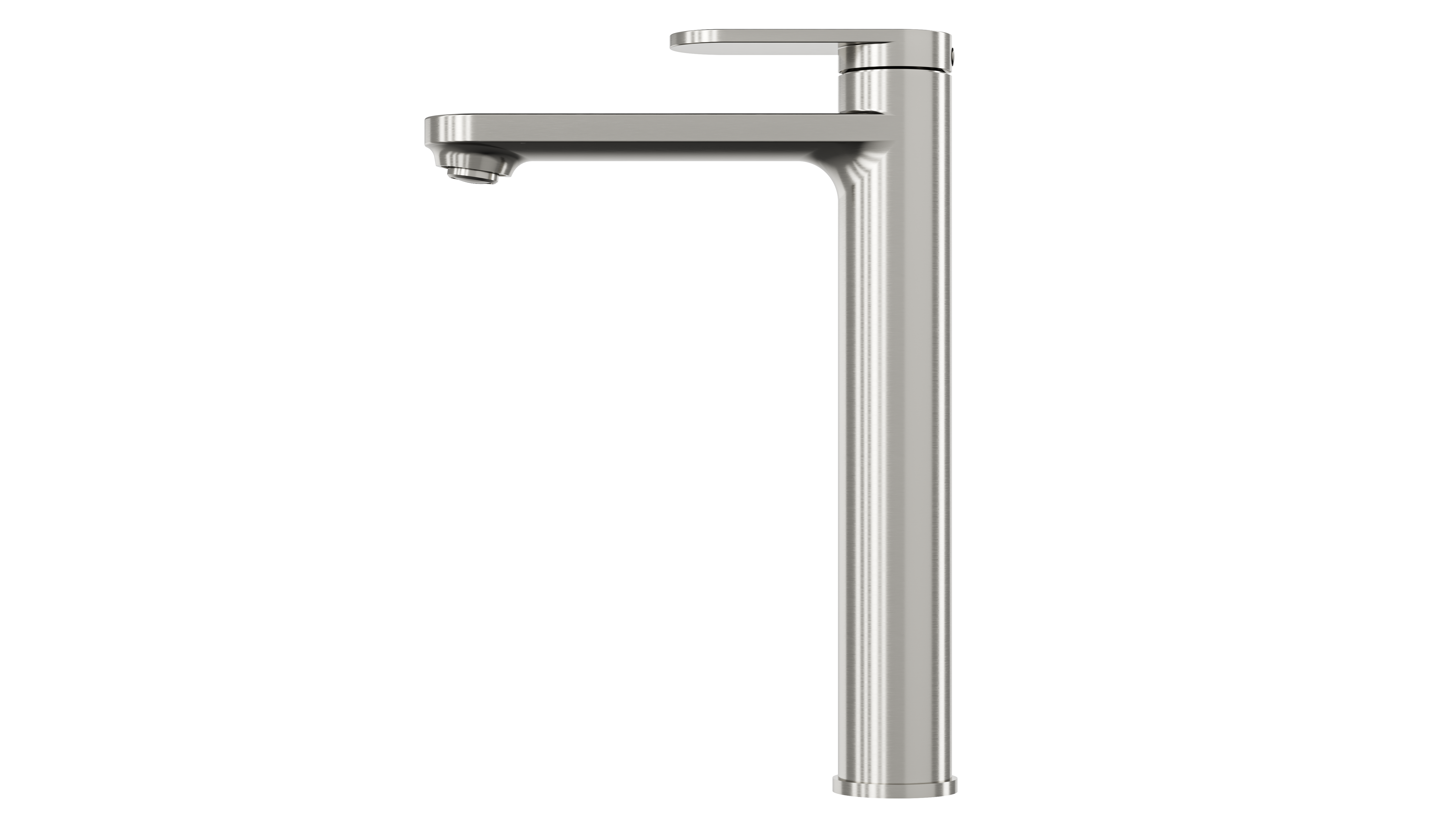 Linsol Capo Tall Basin Mixer Brushed Nickel