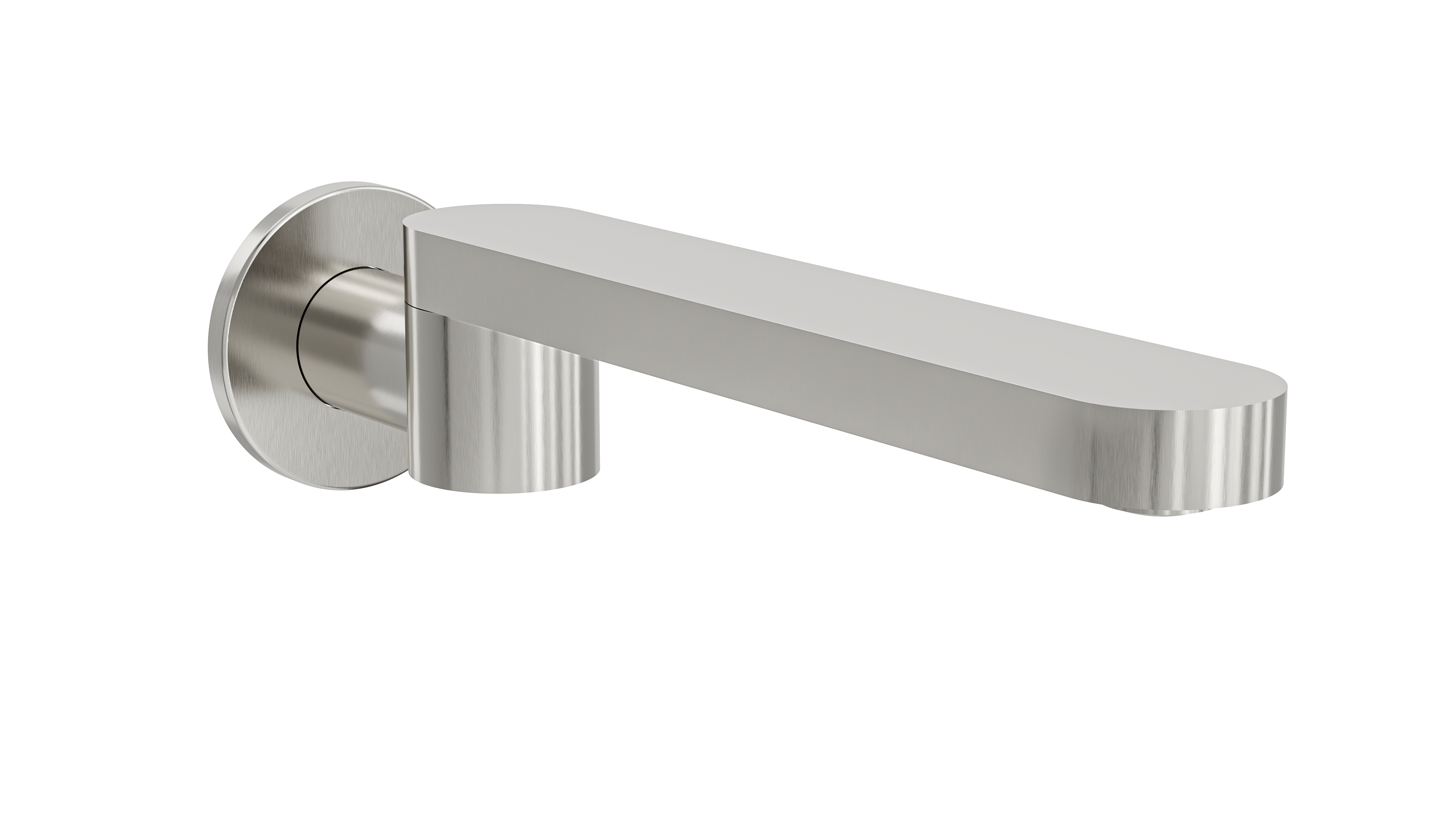 Linsol Corsica S2 Swivel Bath Spout Brushed Nickel