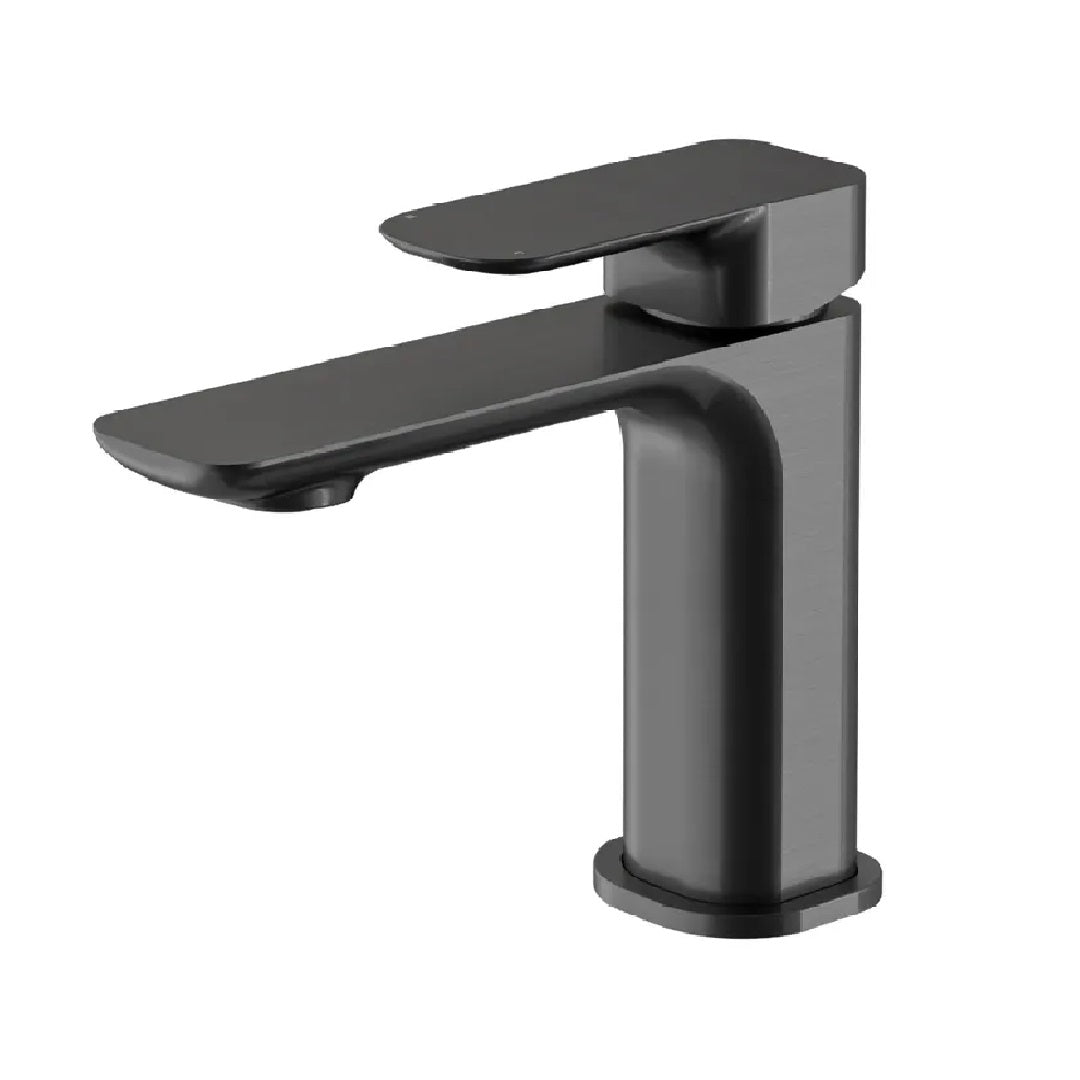 gun metal basin mixer bathroom tap