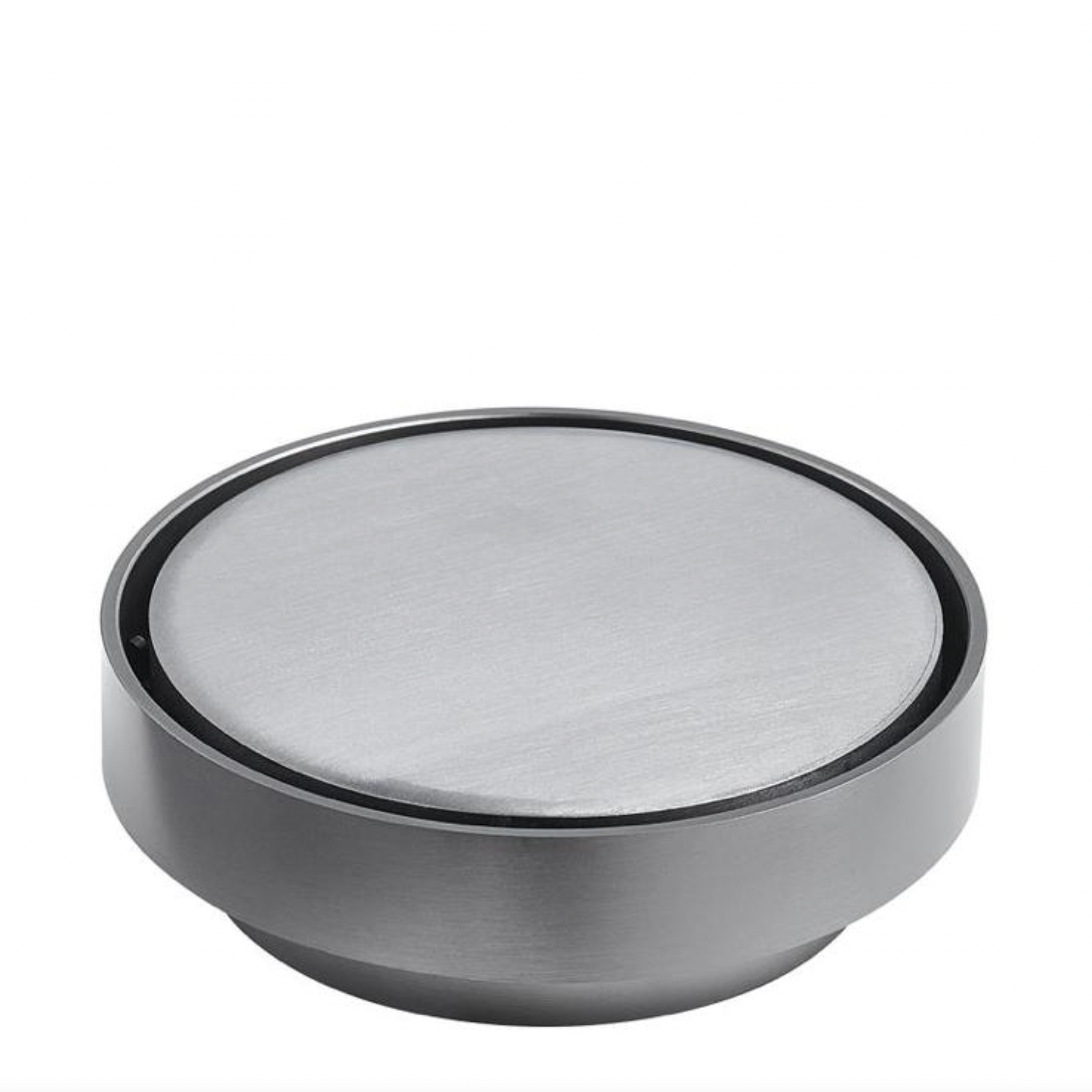 round Gunmetal bathroom floor waste