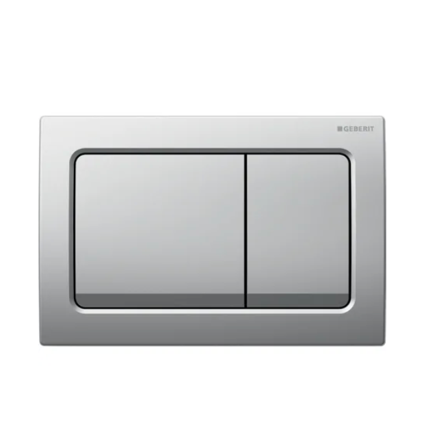 Geberit chrome inwall cistern flush buttons