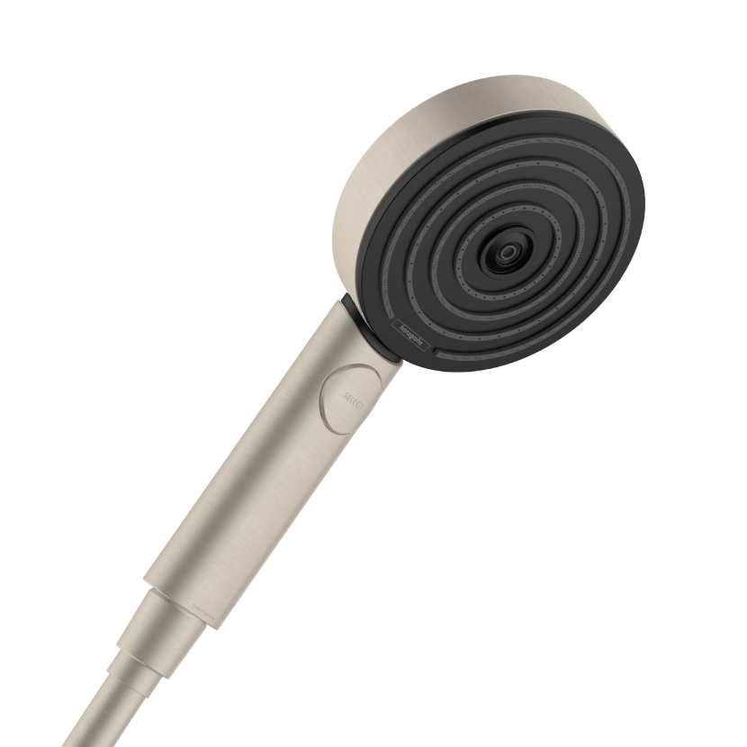 brushed nickel shower head
