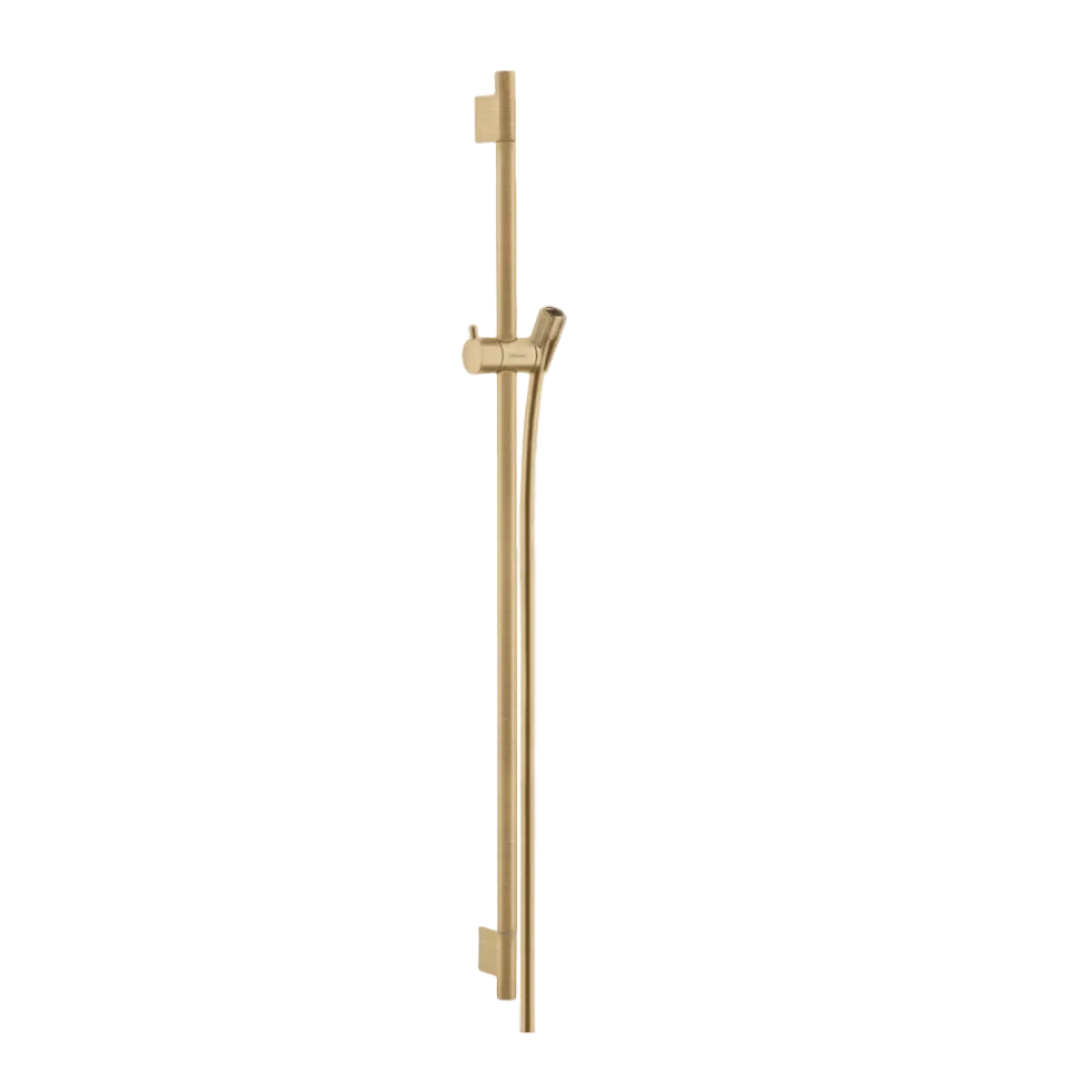 Gold shower Rail with bracket and shower hose