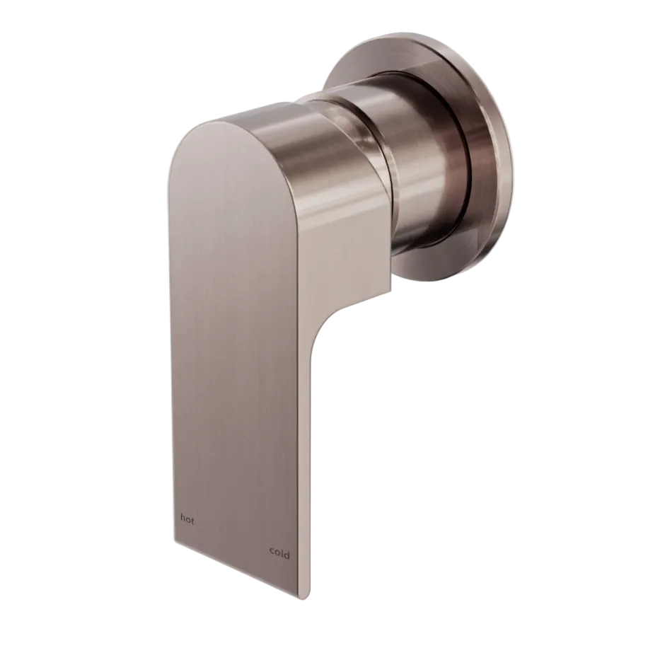 Nero shower mixer brushed bronze