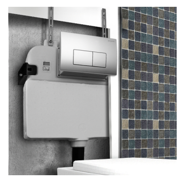 Paco Jaanson Breeze Inwall Mechanical Cistern For Floor Mount Toilet Pans