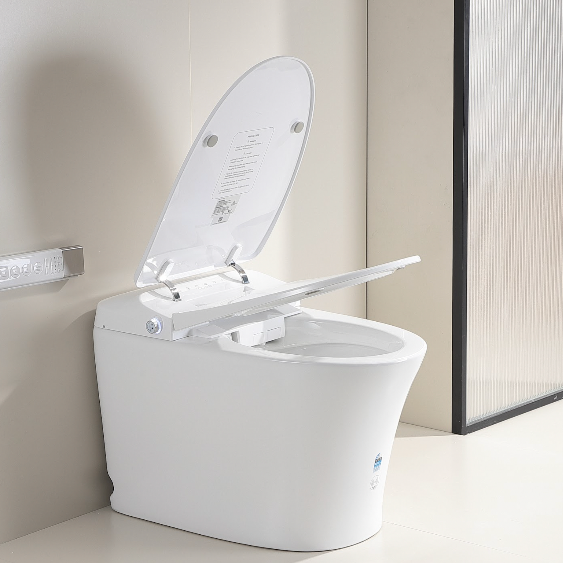 Lukka Lesbos Cisternless Wall Faced Smart Toilet