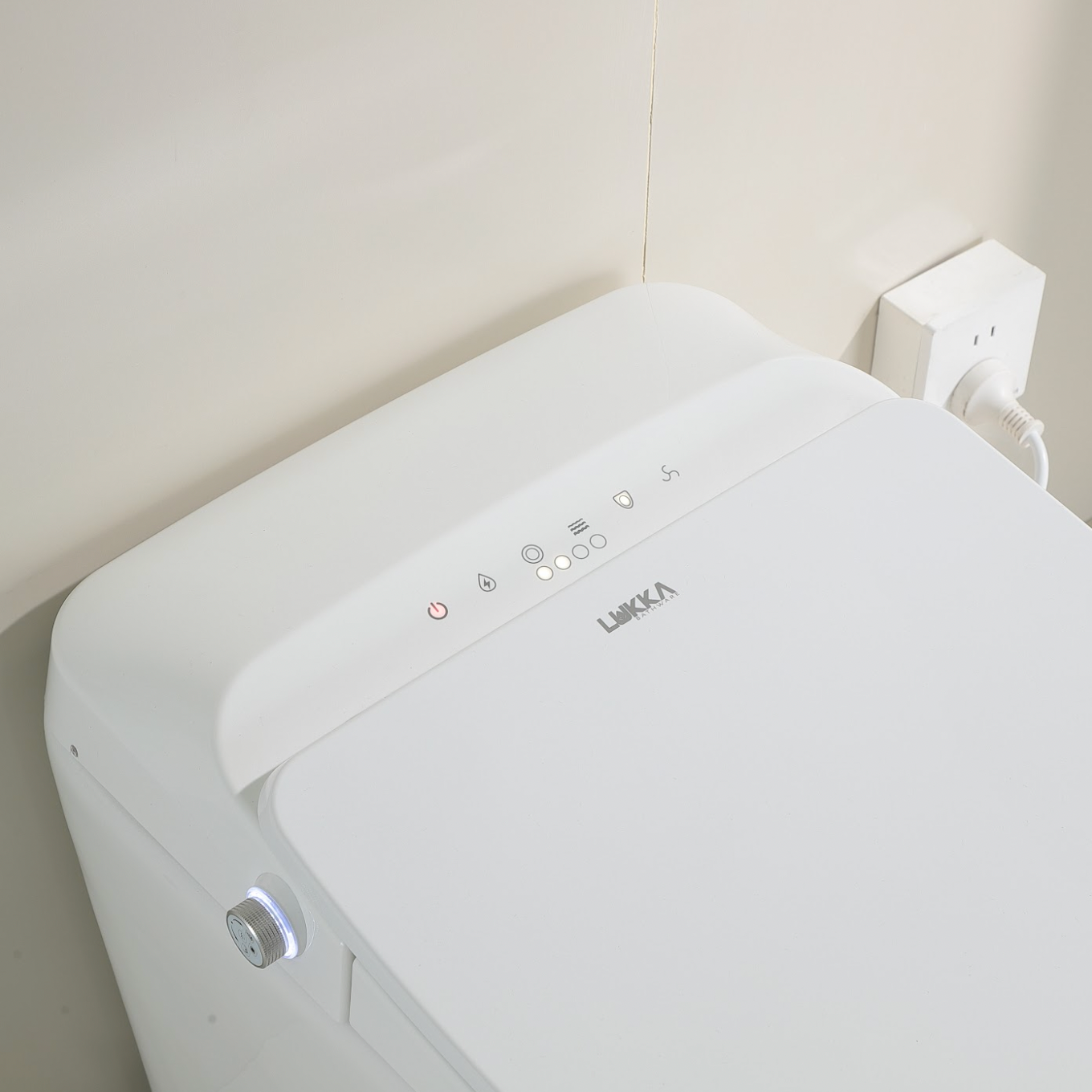 Lukka Lesbos Cisternless Wall Faced Smart Toilet