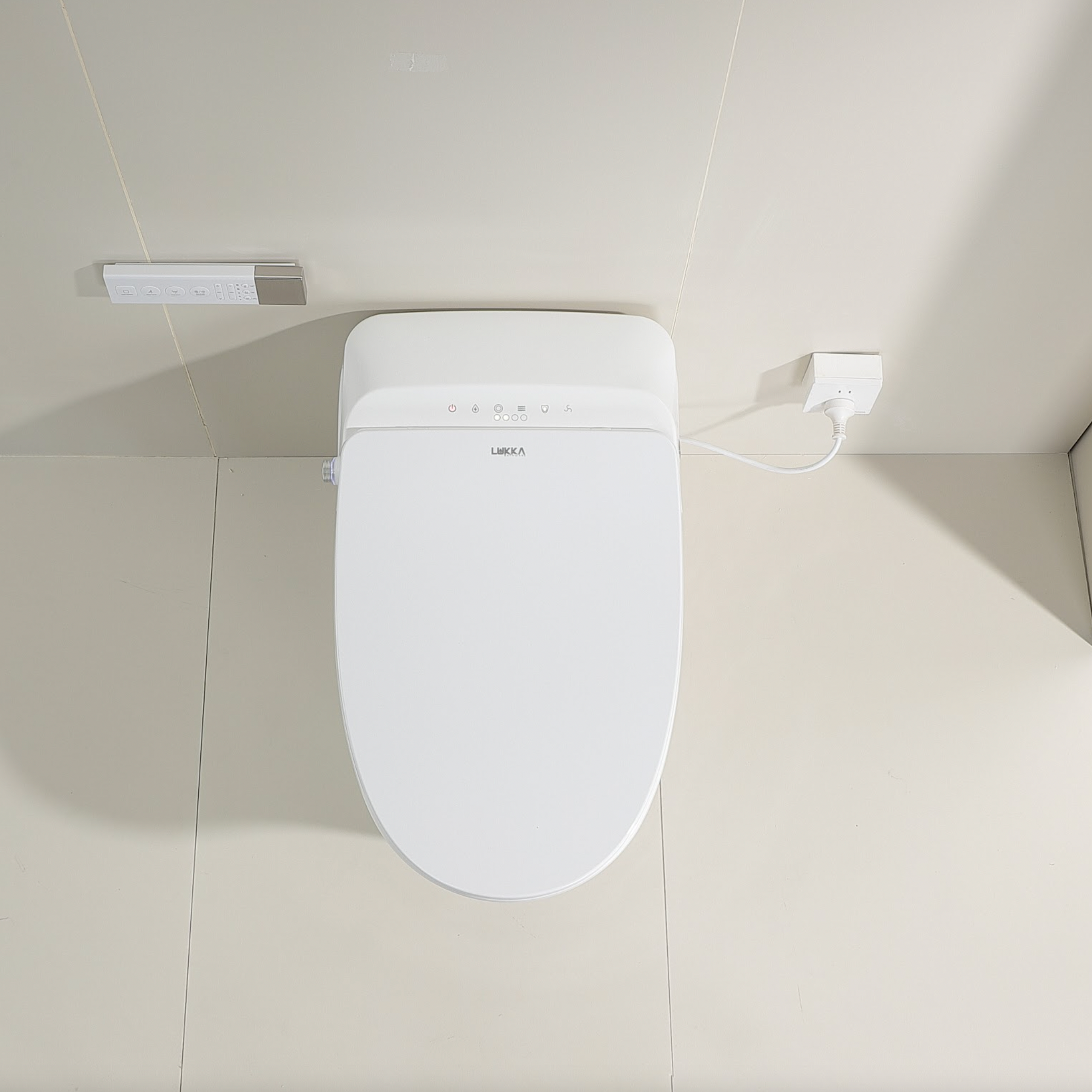 Lukka Lesbos Cisternless Wall Faced Smart Toilet