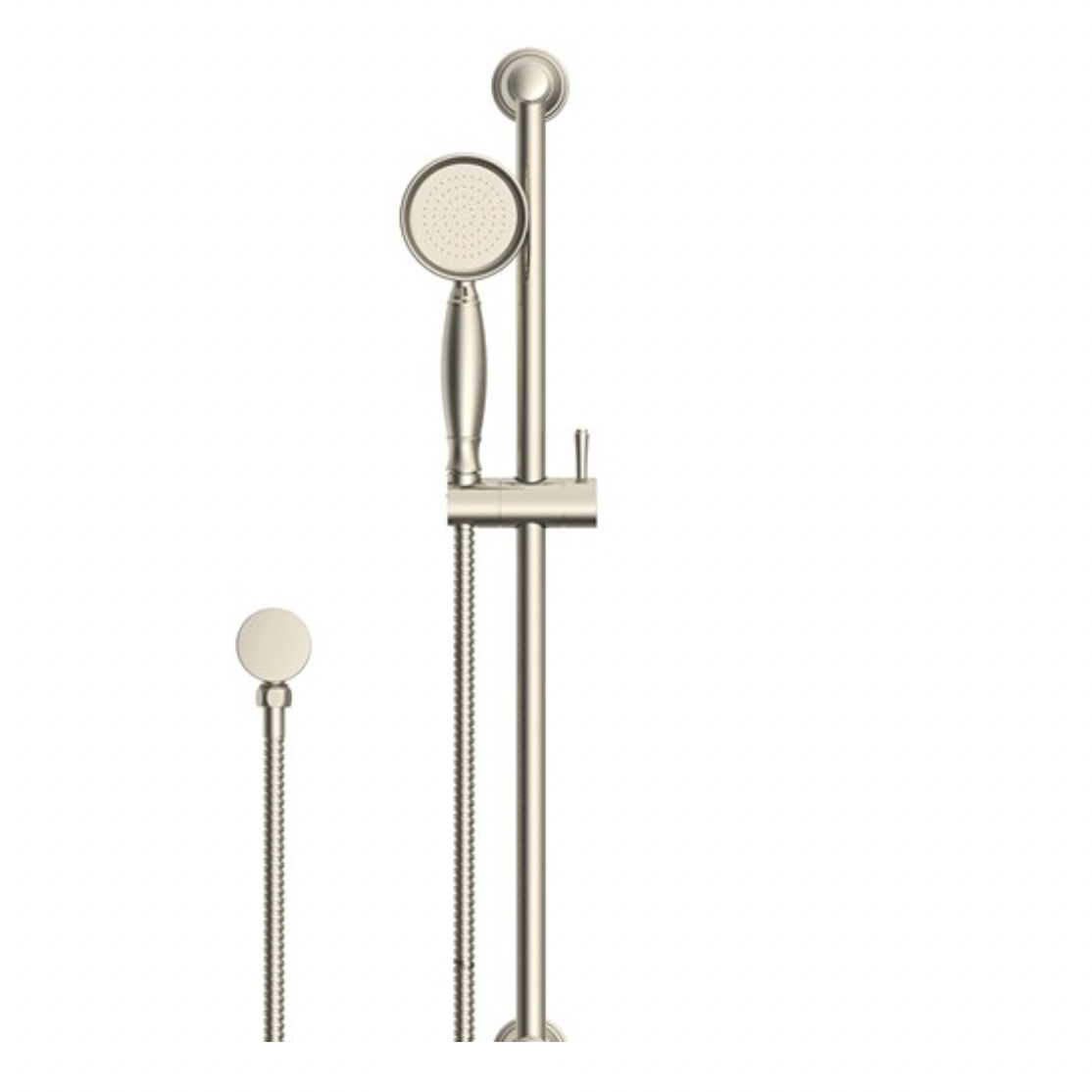 ADP Eternal Single Rail Shower Brushed Nickel
