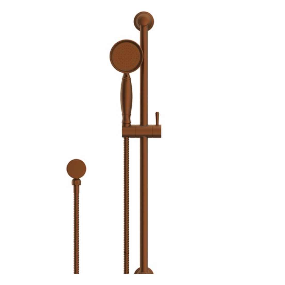 ADP Eternal Single Rail Shower Brushed Copper