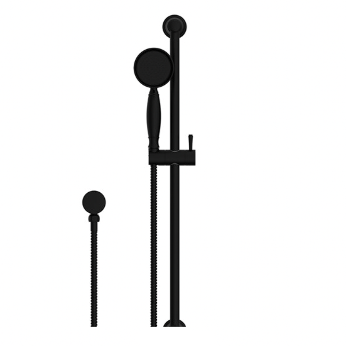 ADP Eternal Single Rail Shower Matte Black