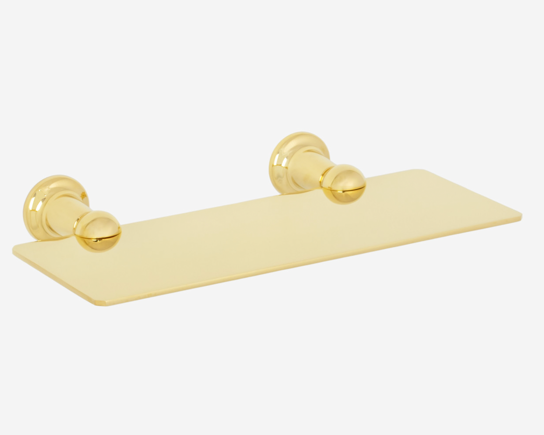 CB Ideal Roulette Solid Brass Shower Shelf