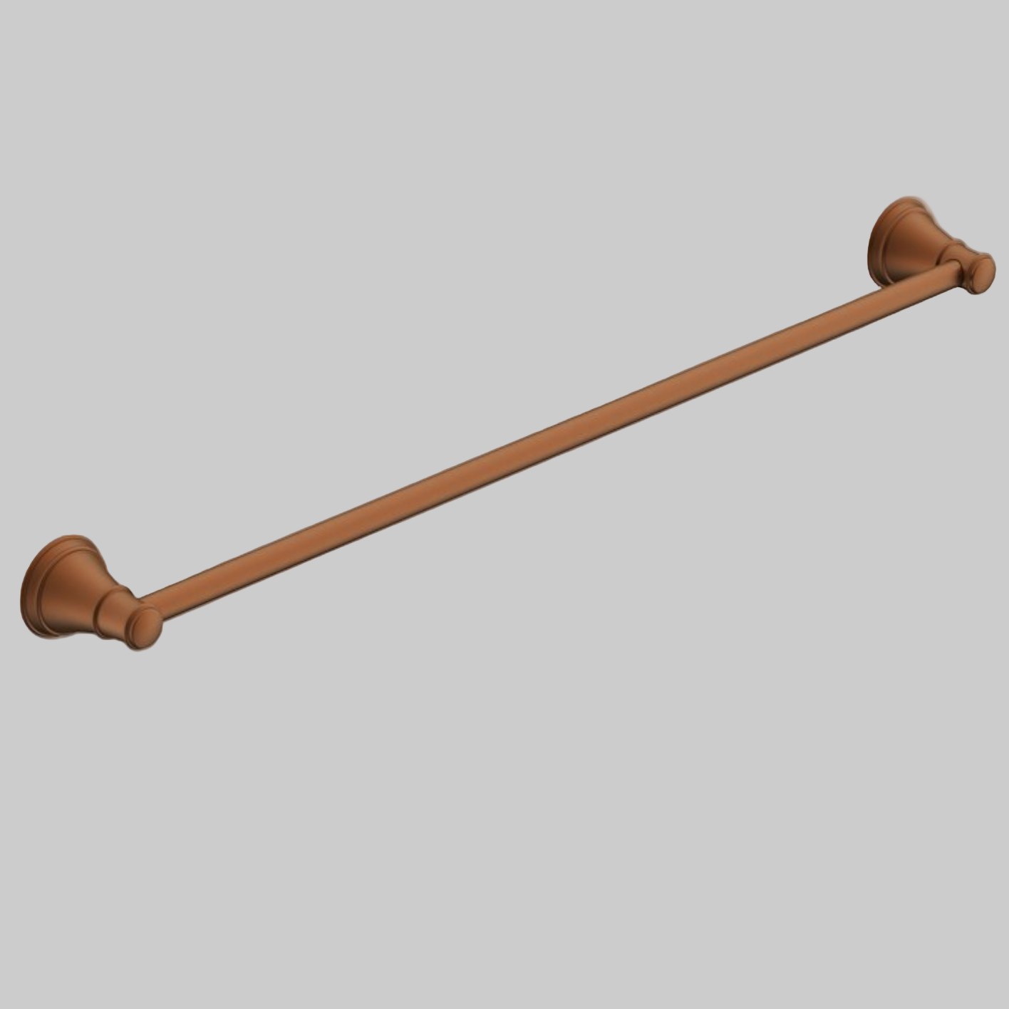 ADP Eternal Single Towel Rail Brushed Copper