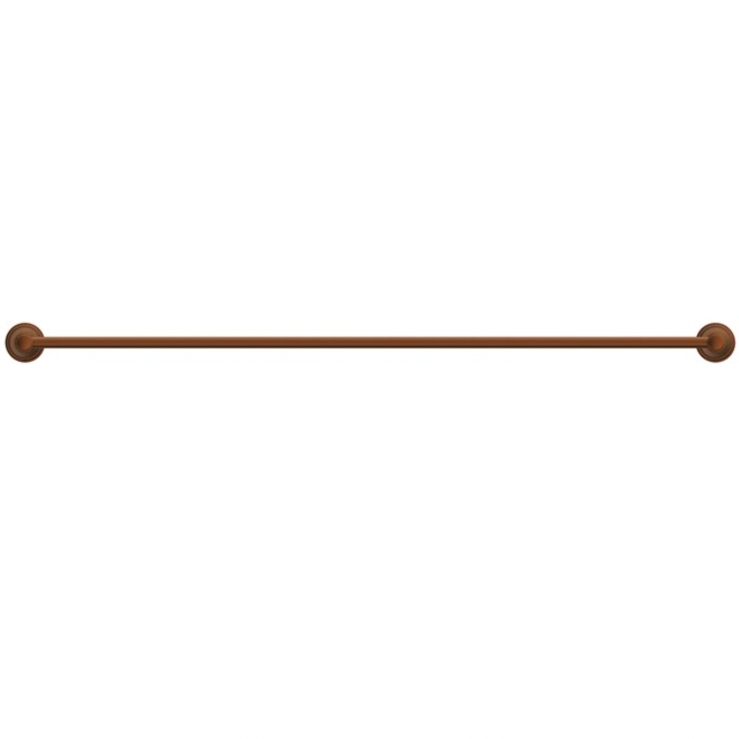 ADP Eternal Single Towel Rail Brushed Copper