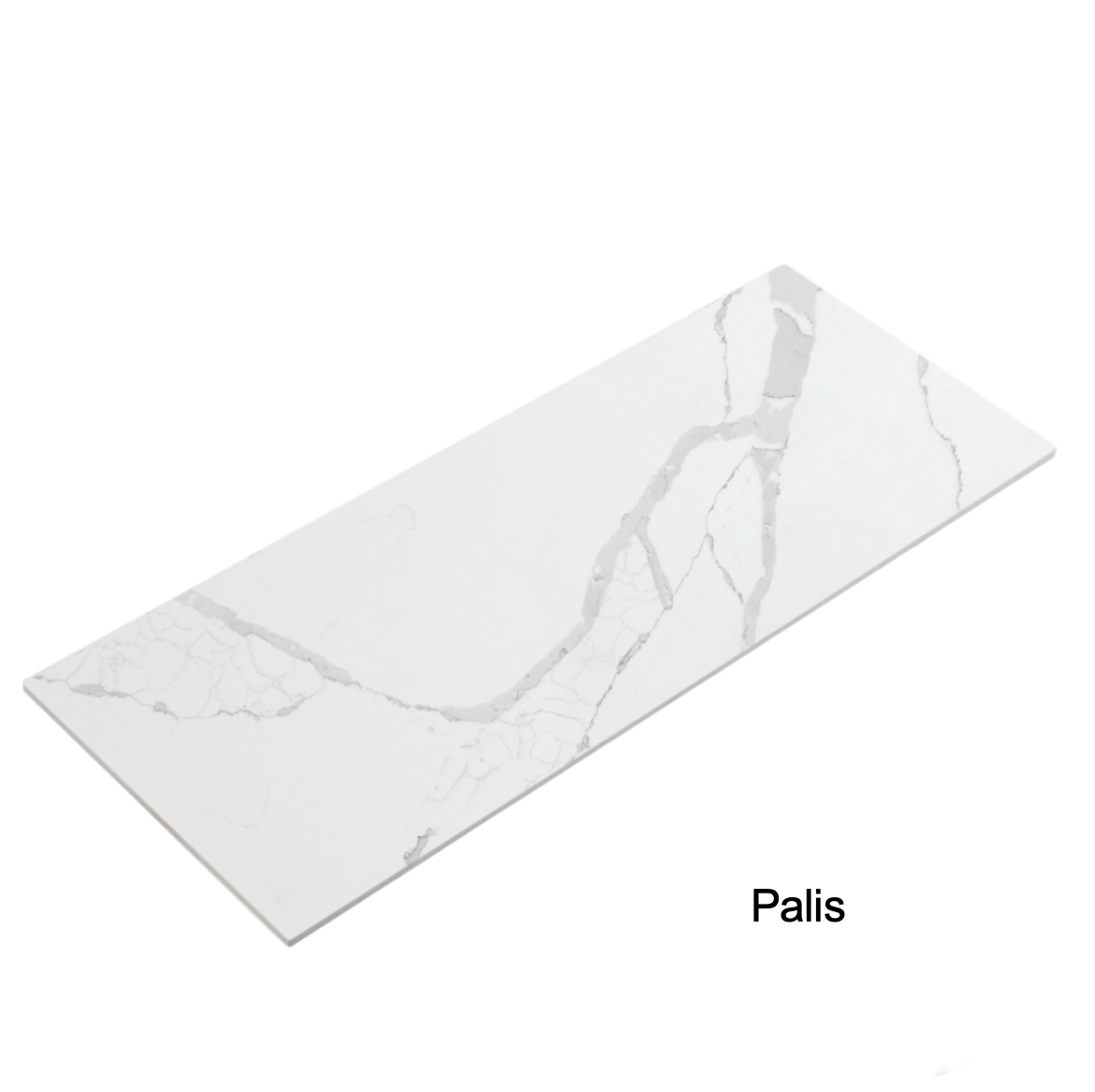 Aulic Curva Matte White V-Groove Floor Standing Vanity 1800mm