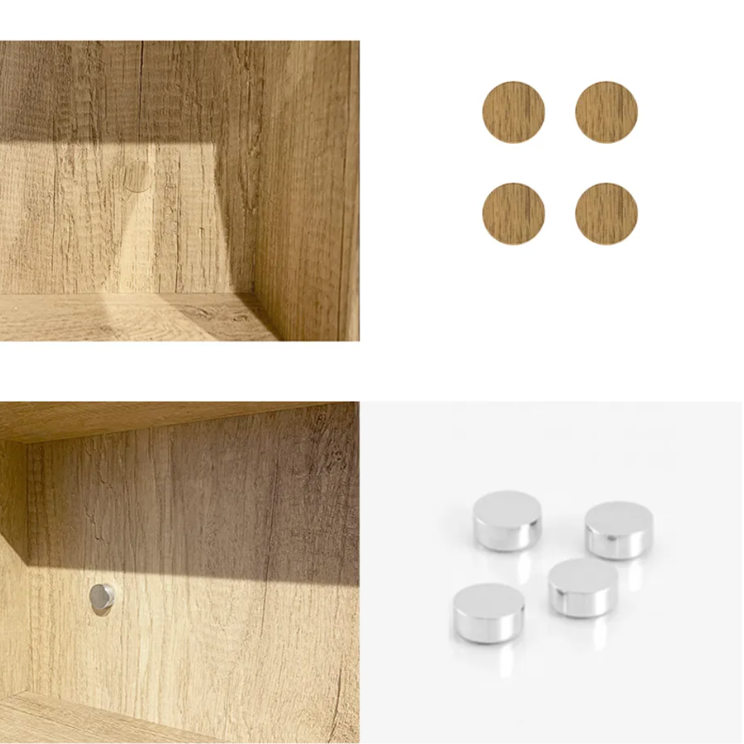 Otti Byron Natural Oak Mirror Cabinet 750mm
