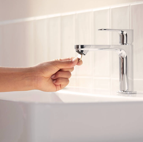 Hansgrohe Medium Height Rebris S Single Lever Basin Mixer 110 Chrome