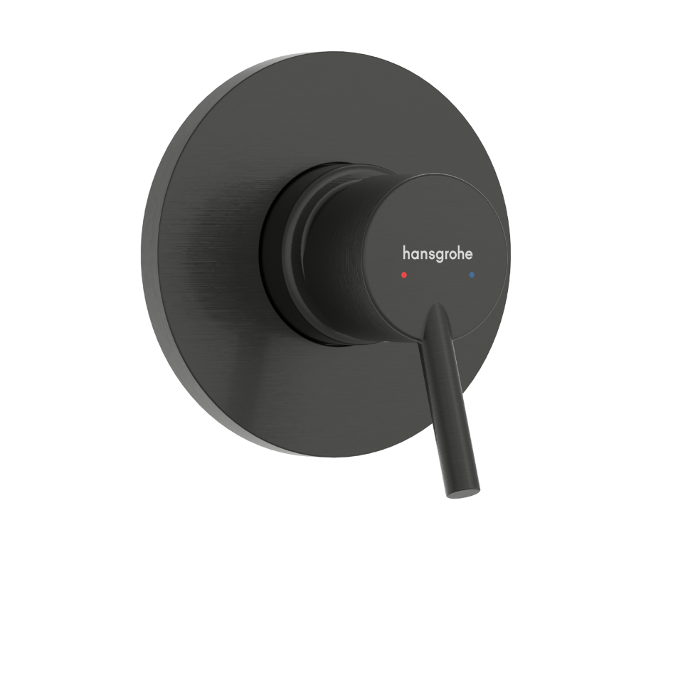 Hansgrohe Tecturis S Shower/Bath Mixer Brushed Black chrome