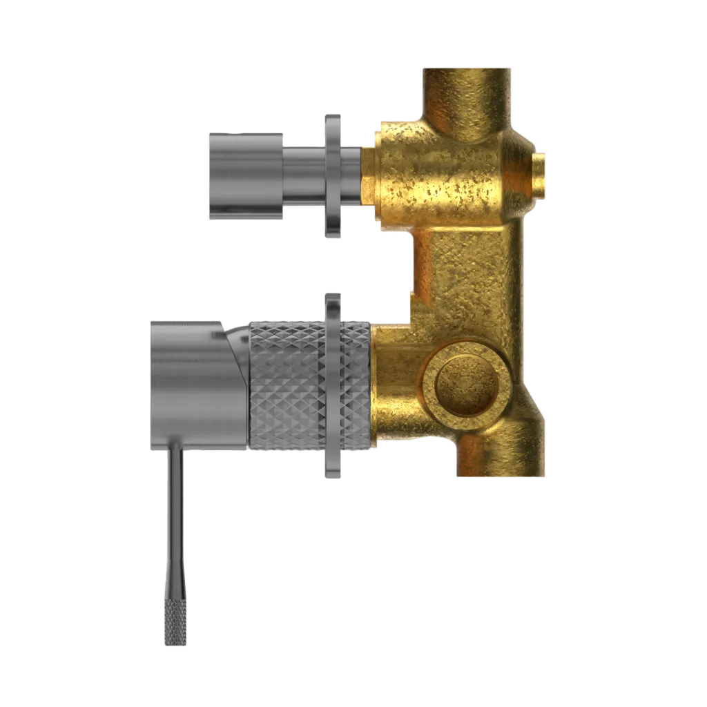 Nero Opal Shower Mixer With Detached Diverter Button Graphite