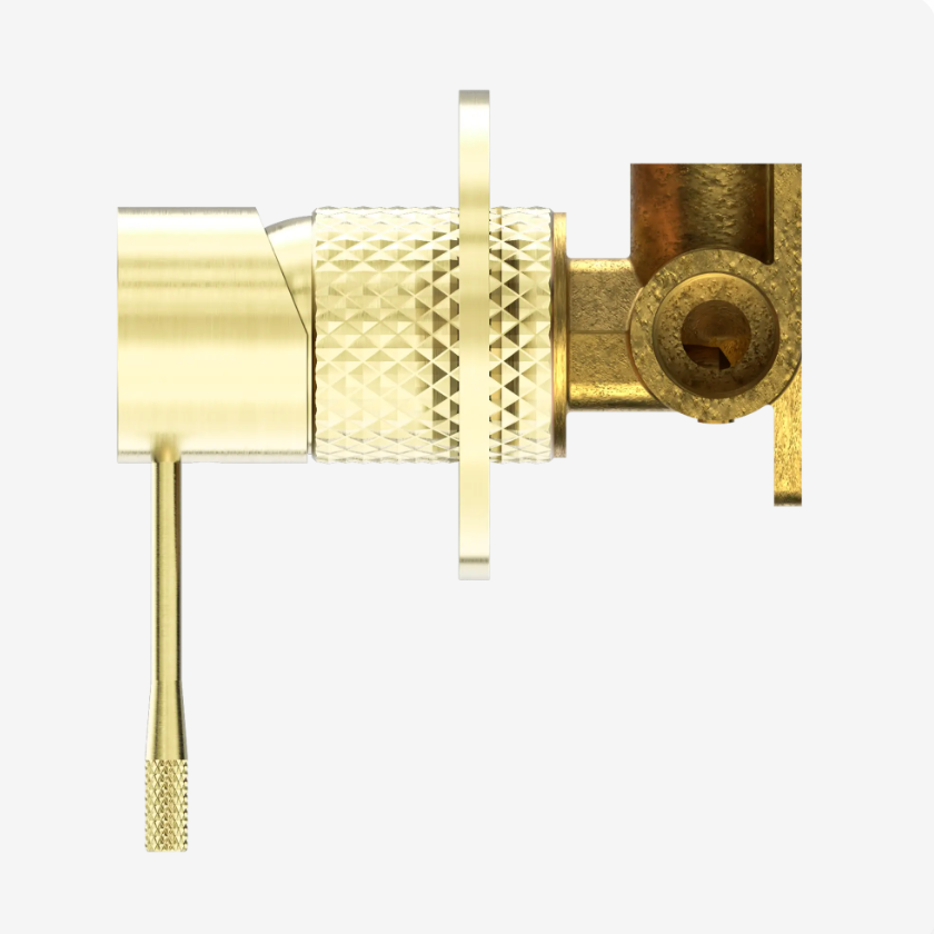 Nero Opal Shower Mixer Brushed Gold