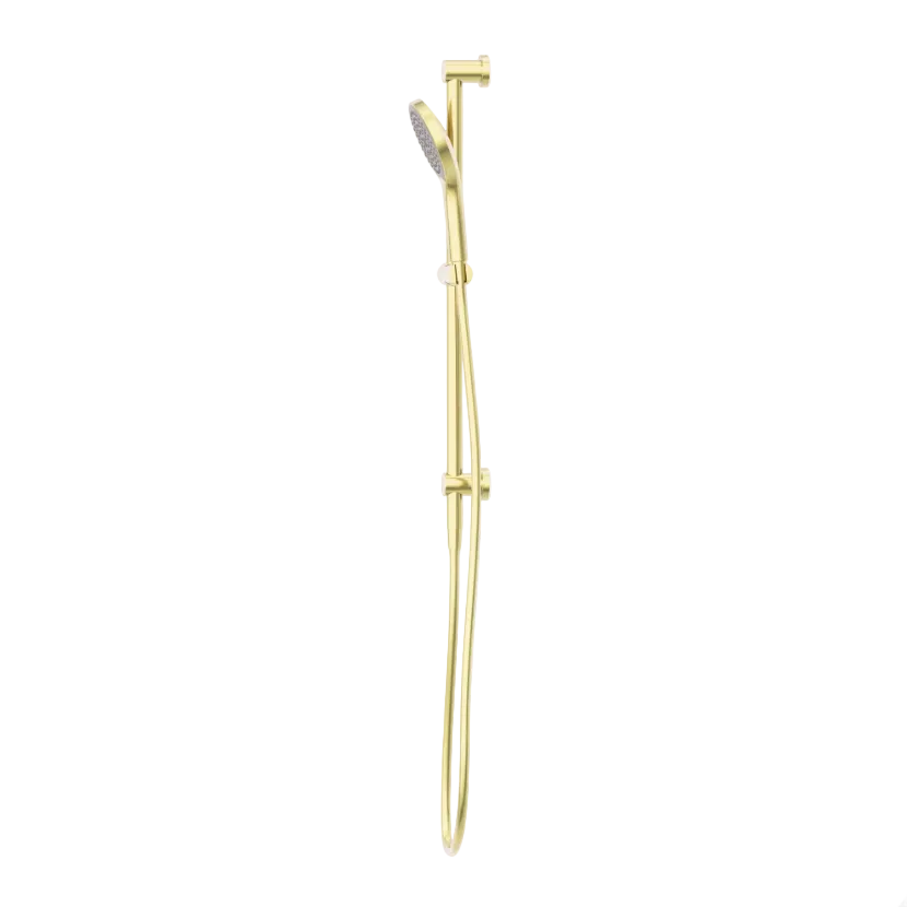 Nero Mecca Single Rail Shower With Air Shower II Brushed Gold