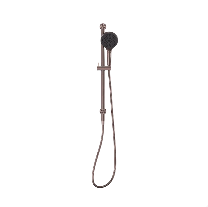 Nero Mecca Single Rail Air Shower II Brushed Bronze