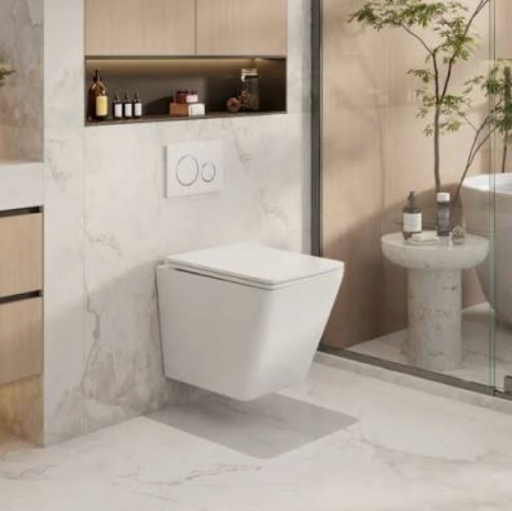 Geberit Sigma 20 Round Dual Flush Buttons Black With Chrome Trim