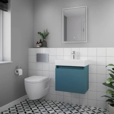 Geberit Sigma 20 Round Dual Flush Buttons Black With Chrome Trim