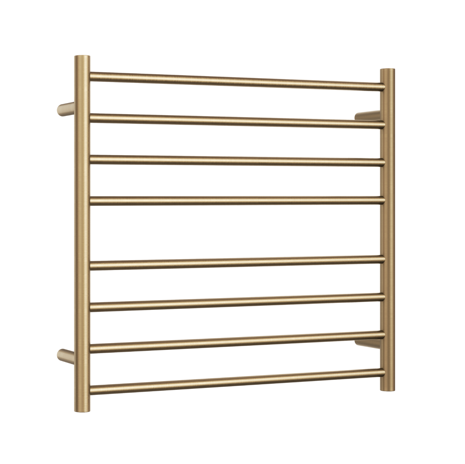 Gold towel 8 bar heated rack