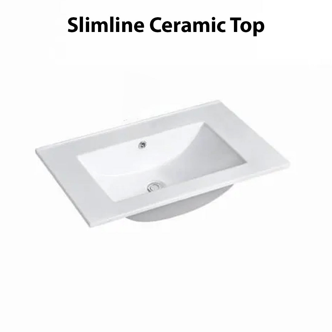Otti Laguna Mark II Matte White Wall Hung Vanity 600mm