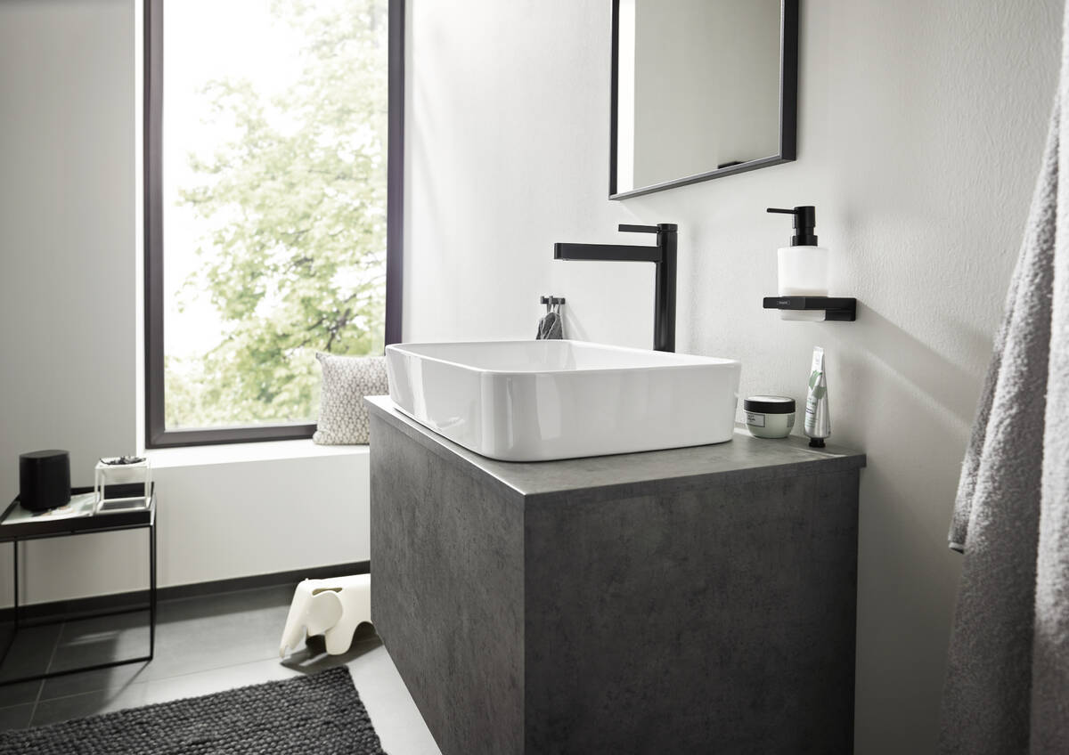 Hansgrohe Finoris 260 Extended Basin Mixer Matte Black