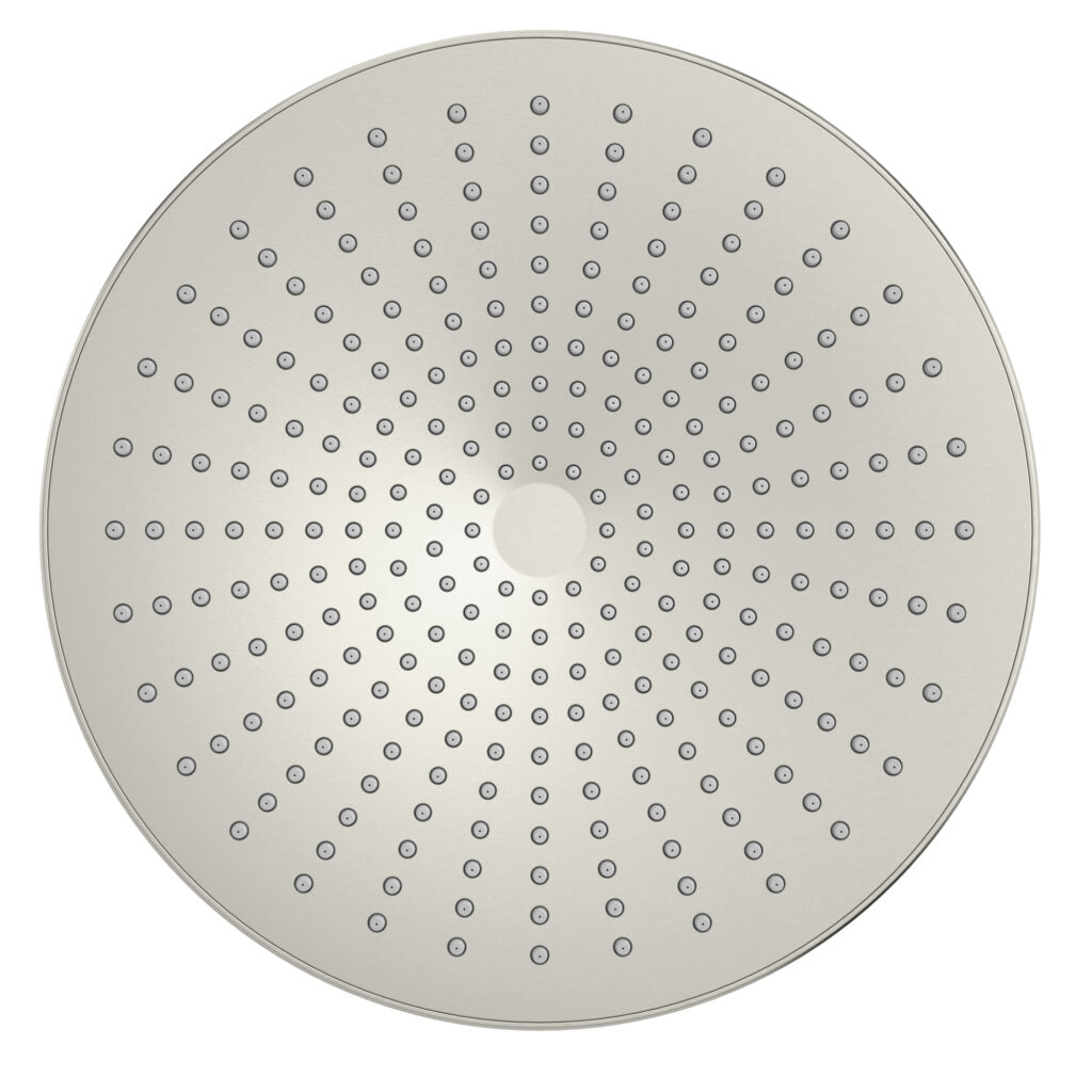 Nero Opal Shower Head 250mm Brushed Nickel