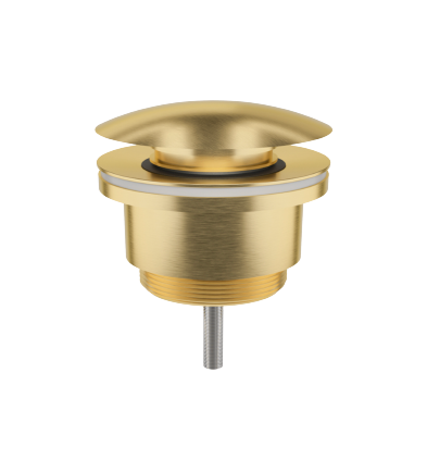 Bathroom Basin Pop-up Plug & Waste Brushed Brass